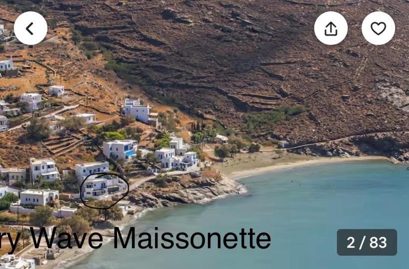 Luxury Wave Maisonette Istérnia Eksteriør billede
